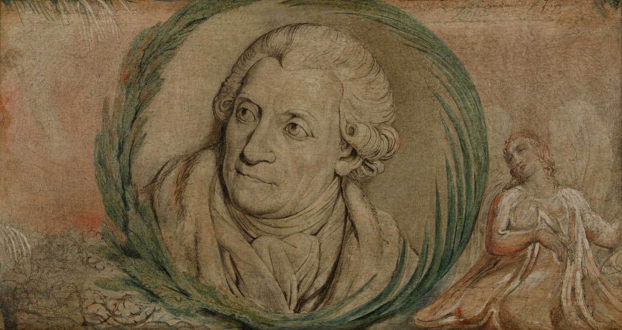 Friedrich Gottlieb Klopstock (tempera på lerret) av William Blake