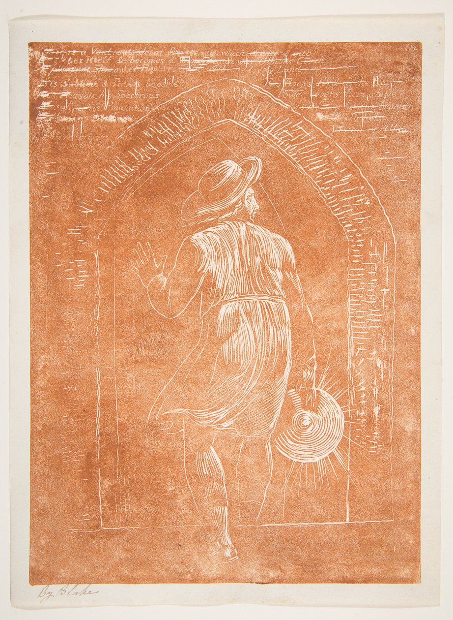 Frontispice til Jerusalem, emanasjonen fra den store albion, [ca. 1804-20]. av William Blake