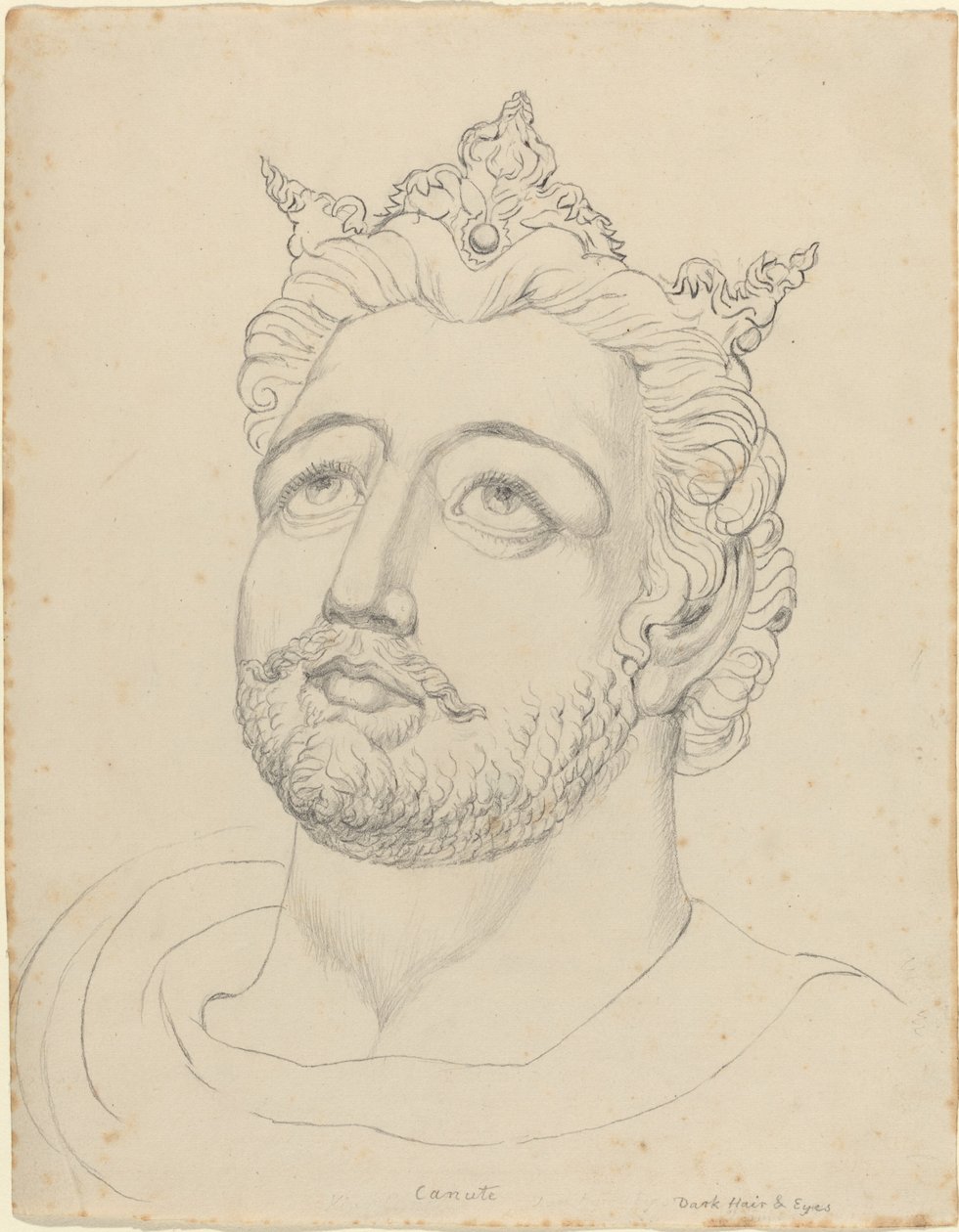 Kong Knud av William Blake