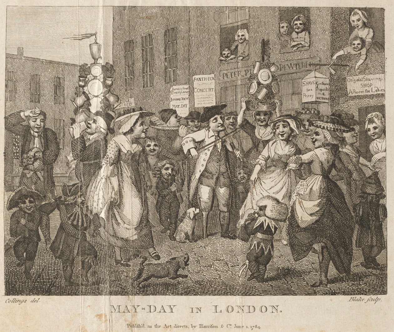 mai-dag i London av William Blake