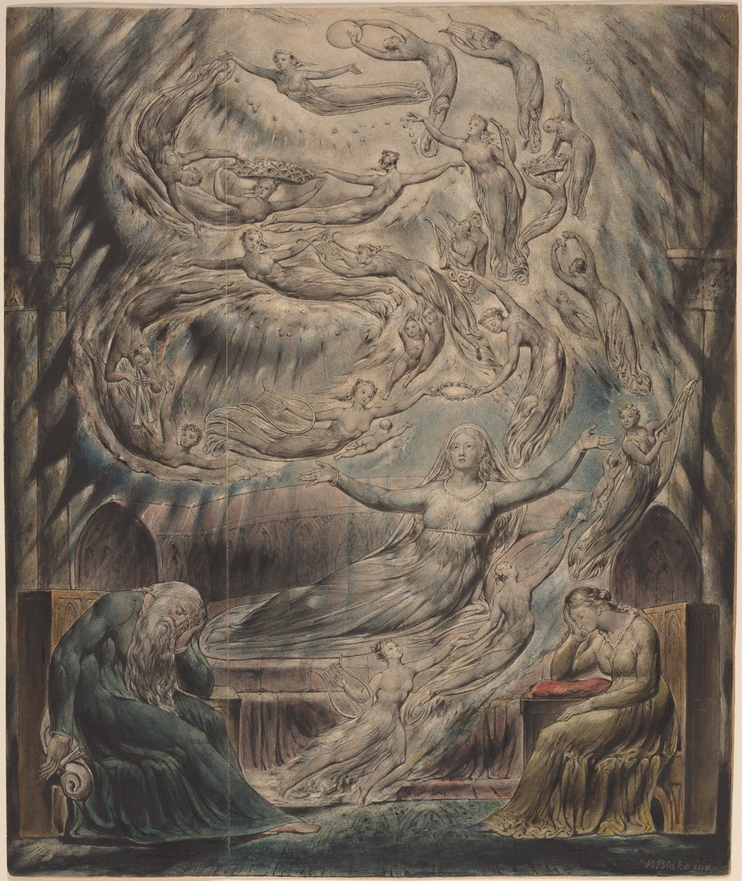 Dronning Katherines drøm av William Blake