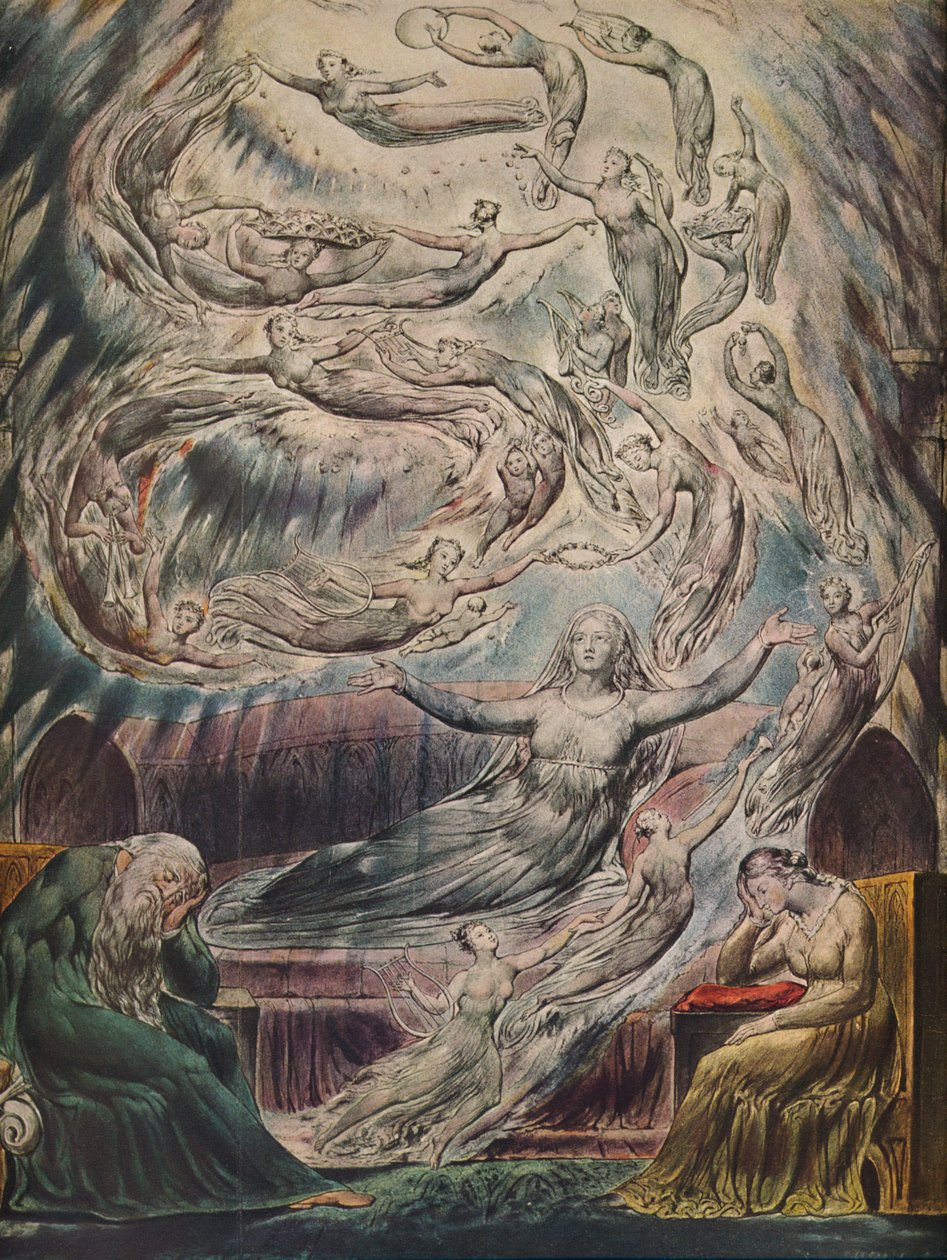 Dronning Katherines drøm, c1825 av William Blake