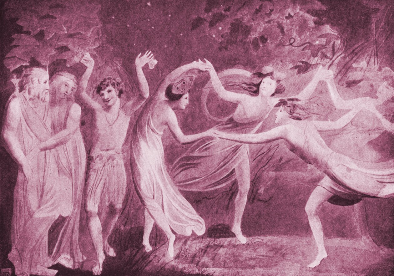 SHAKESPEARE - EN MIDSOMMAR av William Blake