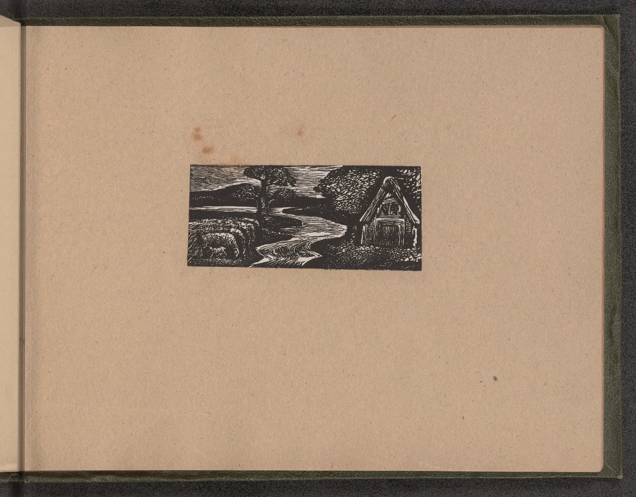 'Sabrinas sølvfargede flom', 1821. av William Blake