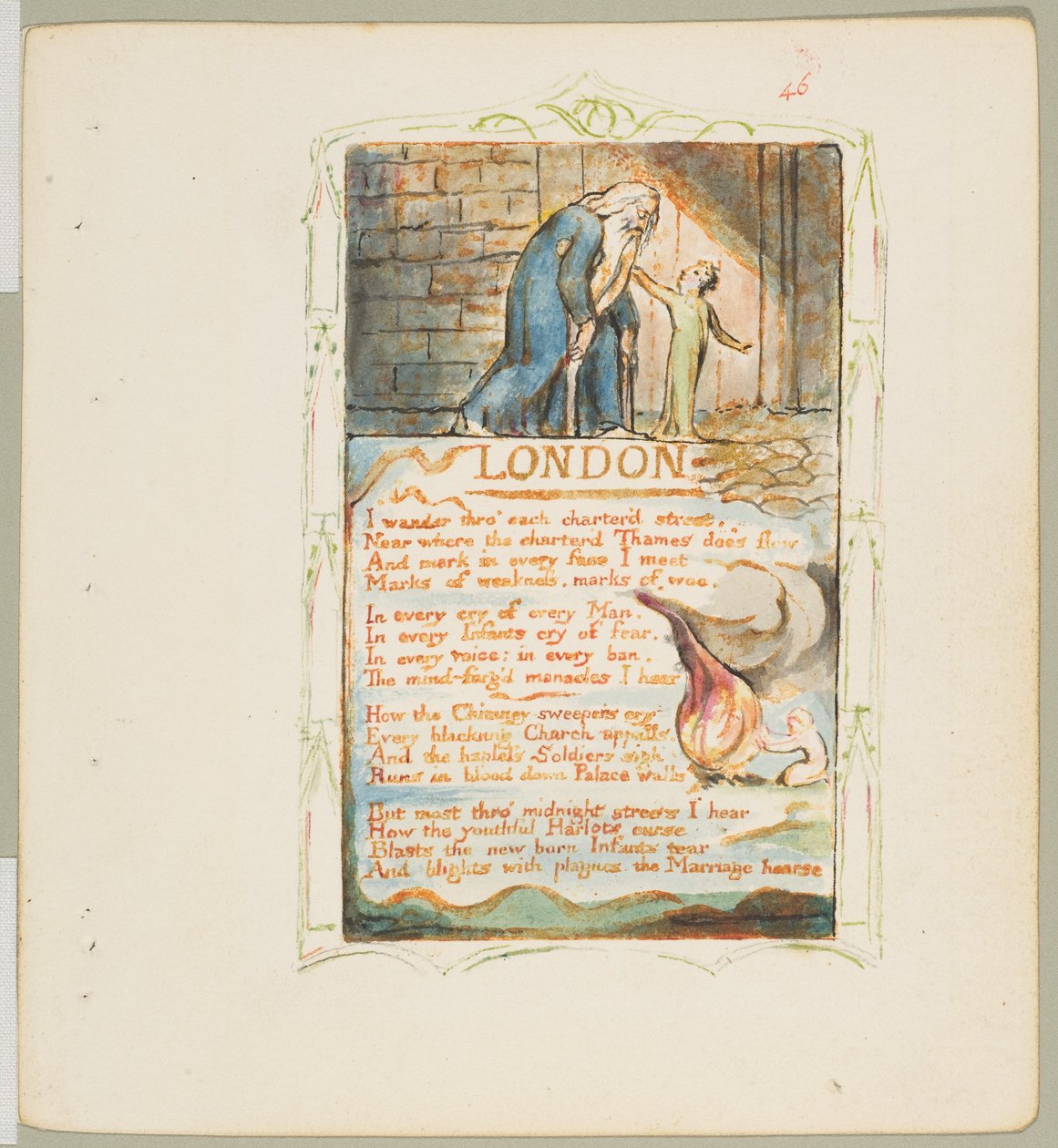 Songs of Innocence and of Experience: London, ca. 1825. av William Blake