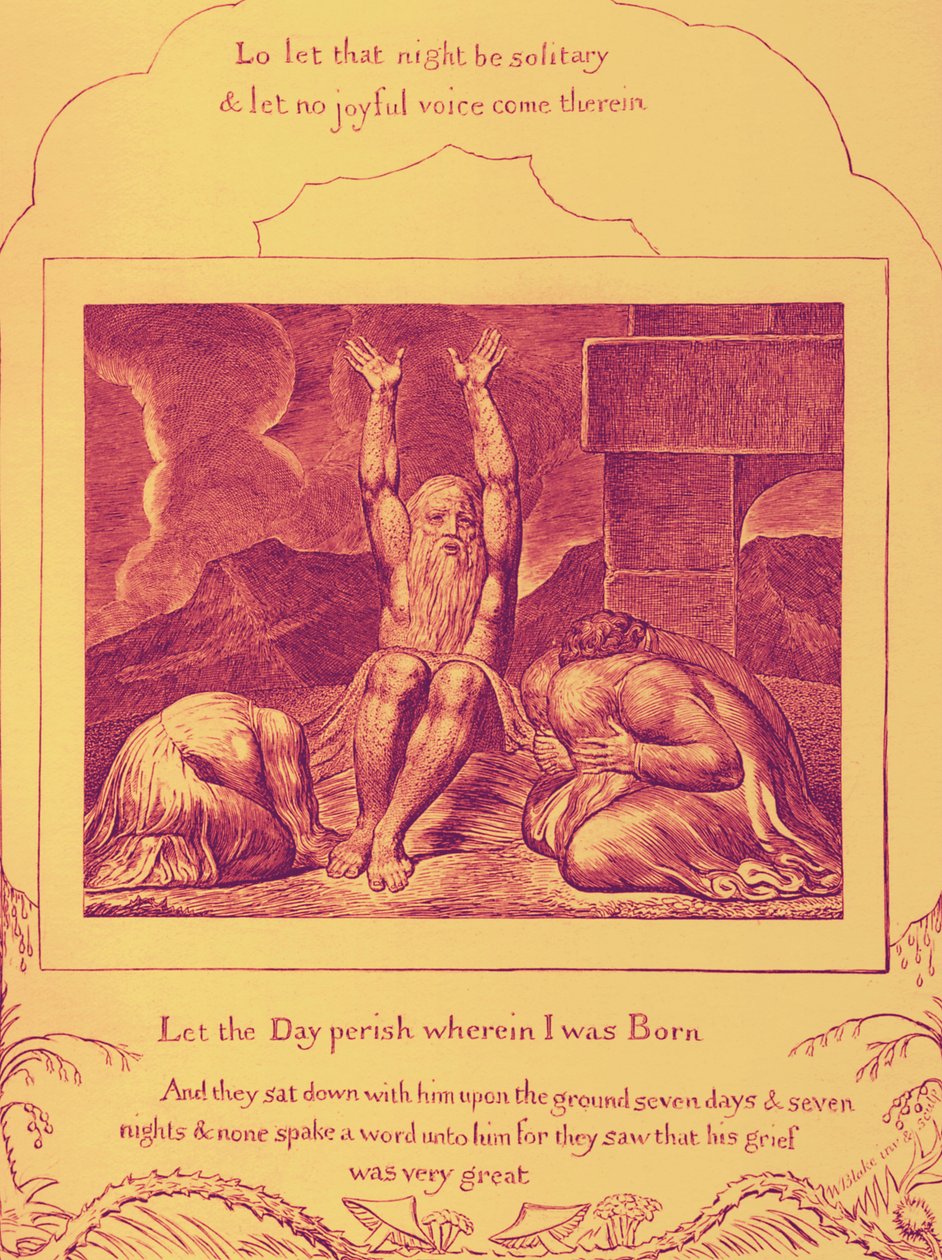 The Book of Job-illustrasjoner av William Blake av William Blake