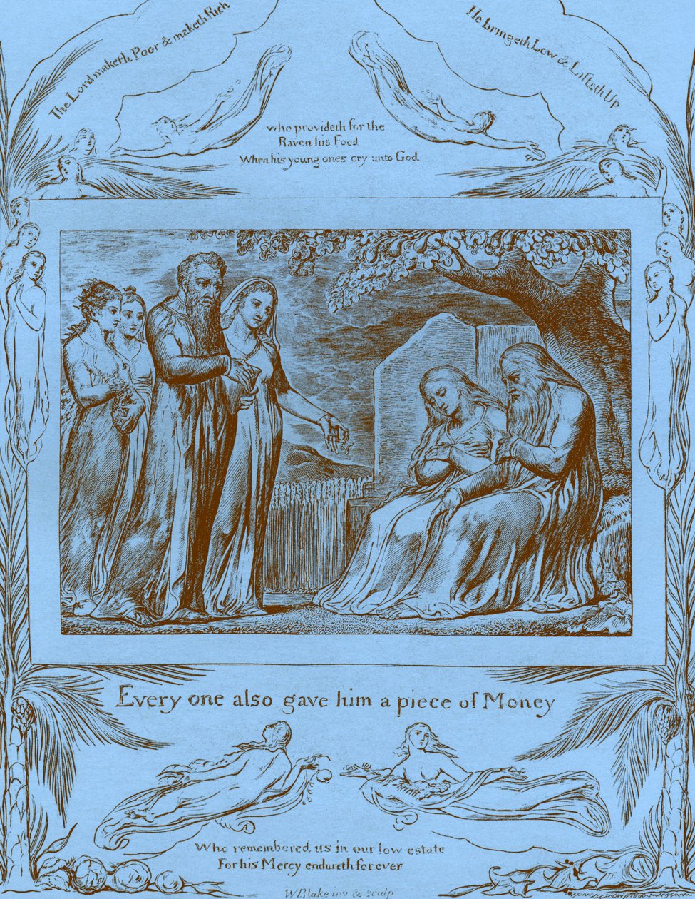 The Book of Job-illustrasjoner av William Blake av William Blake