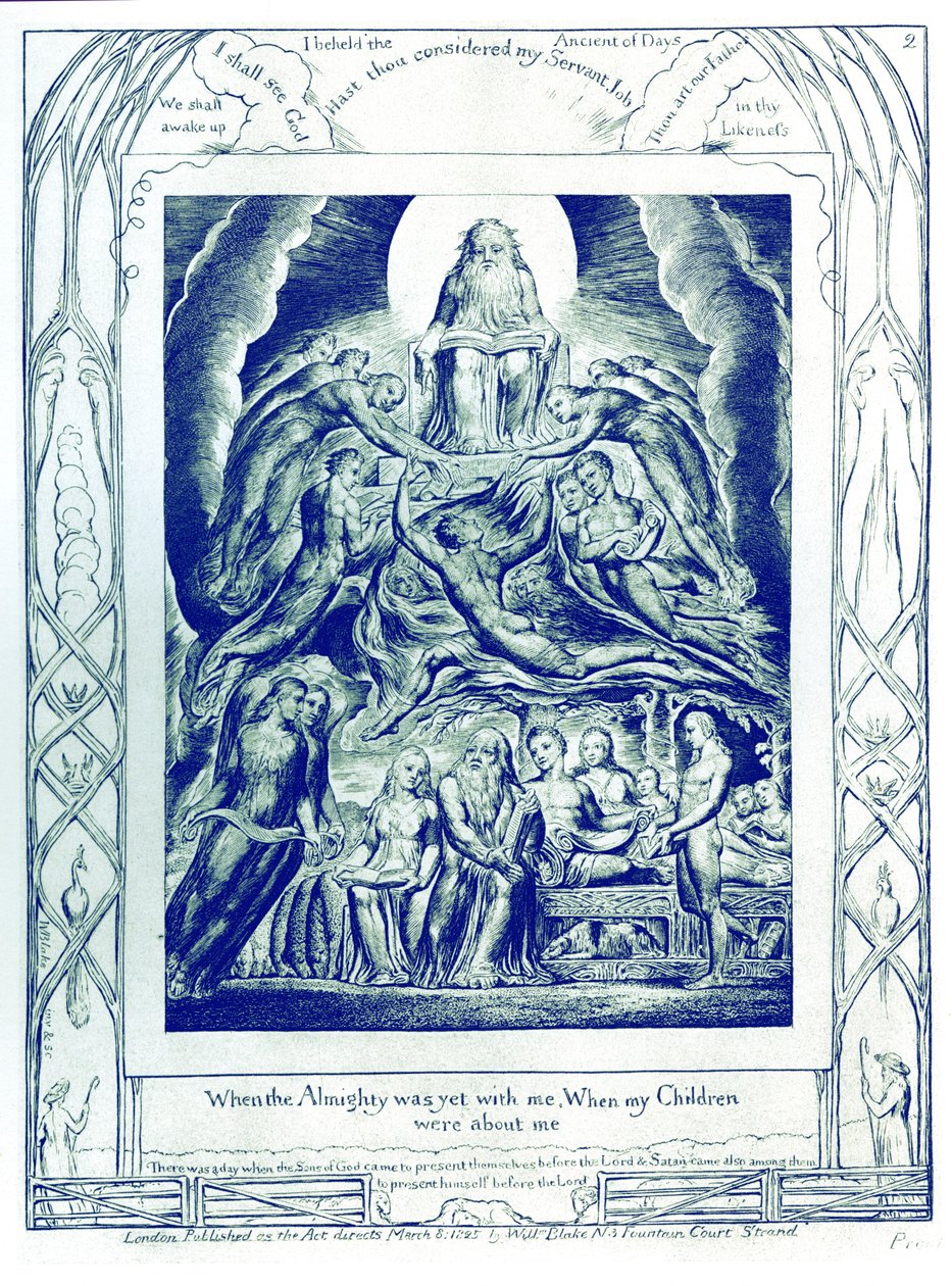 The Book of Job-illustrasjoner av William Blake av William Blake