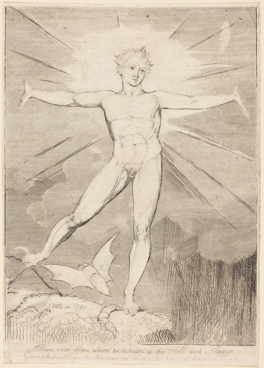 Albions dans (Glad dag) av William Blake