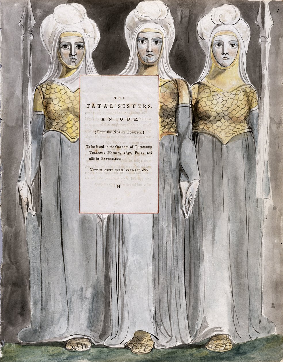 The Fatal Sisters, design 67 fra 