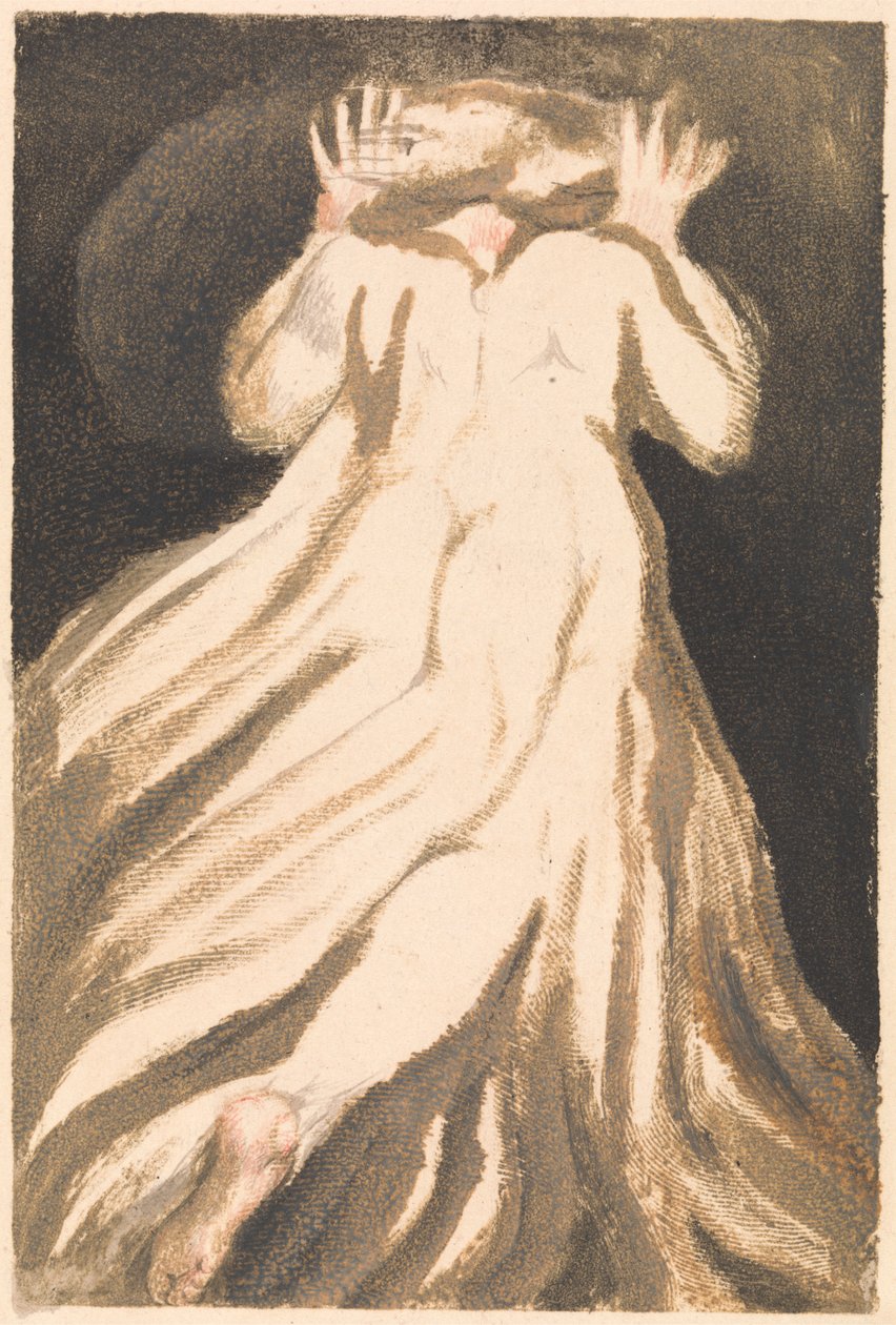 Den første boken til Urizen, plate 21 (Bentley 27) av William Blake