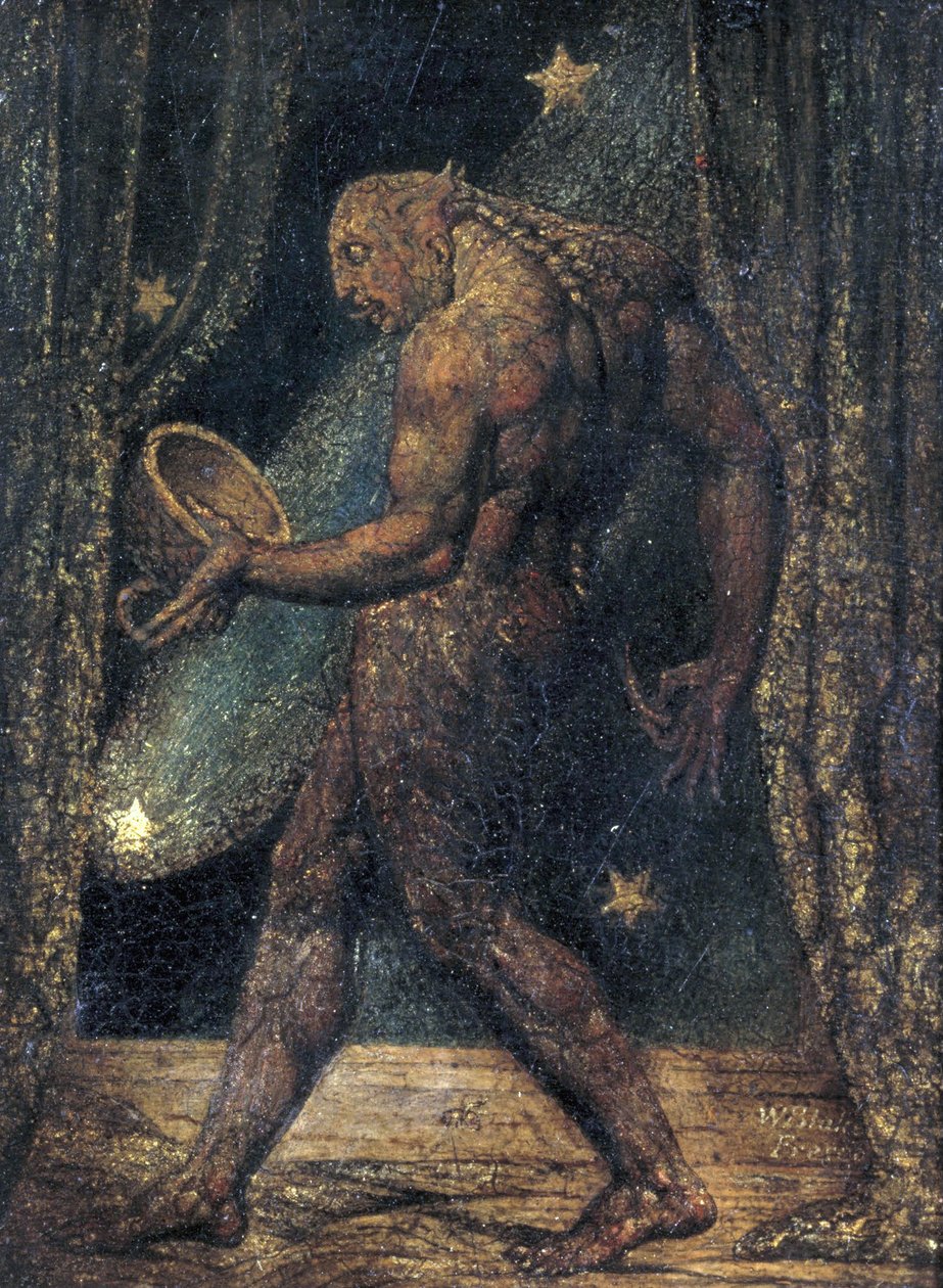 Spøkelsen av en loppe av William Blake