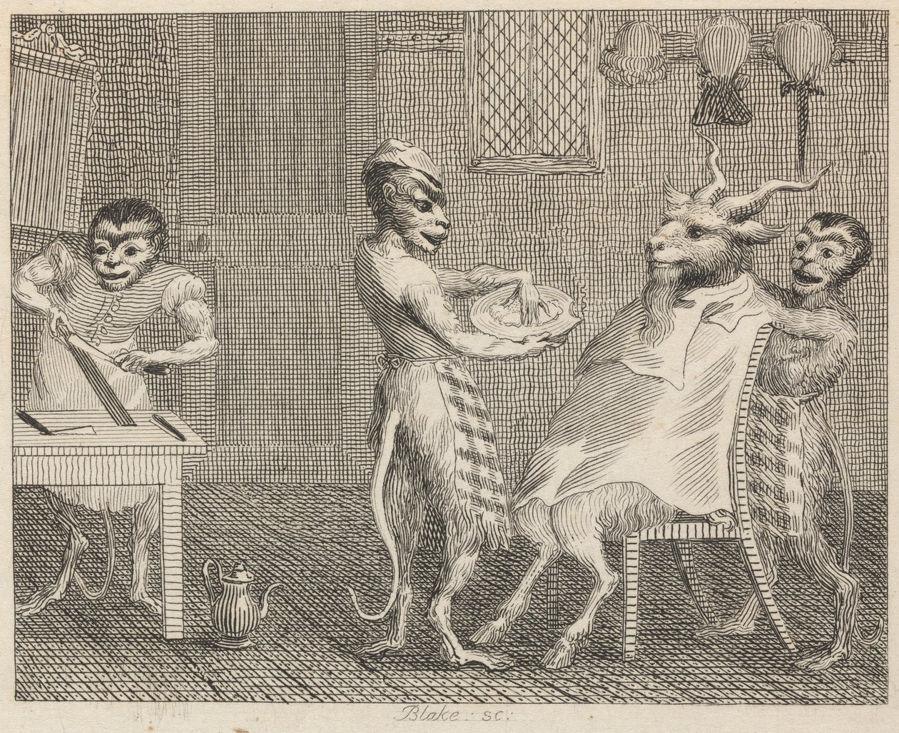 Bukken uten skjegg av William Blake