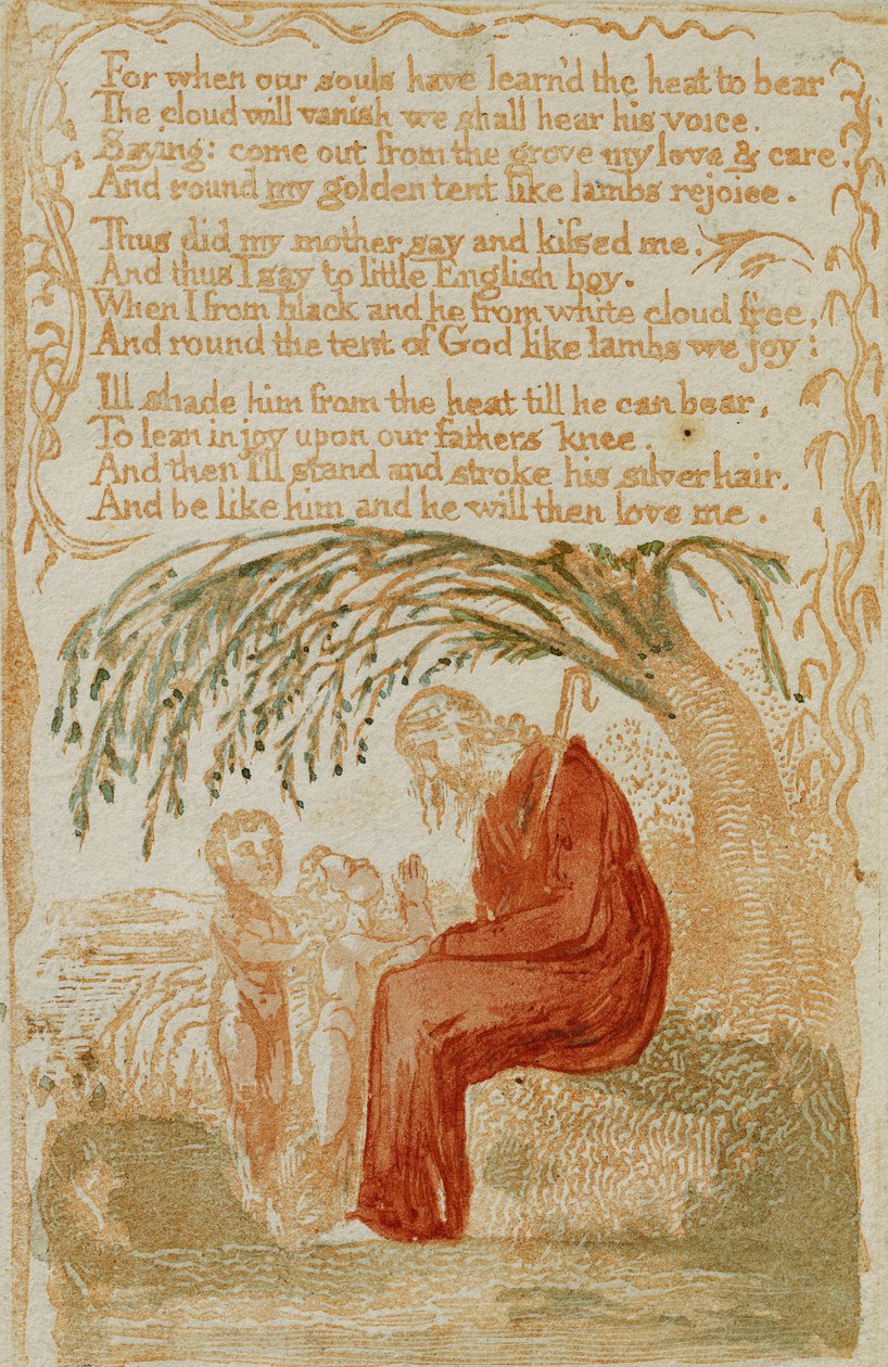 The Little Black Boy, fra Songs of Innocence av William Blake