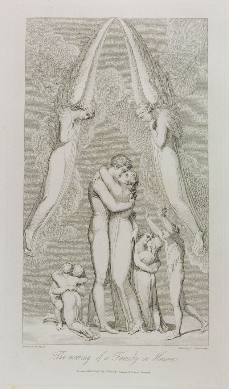The Meeting of a Family in Heaven, pl.4, illustrasjon fra 