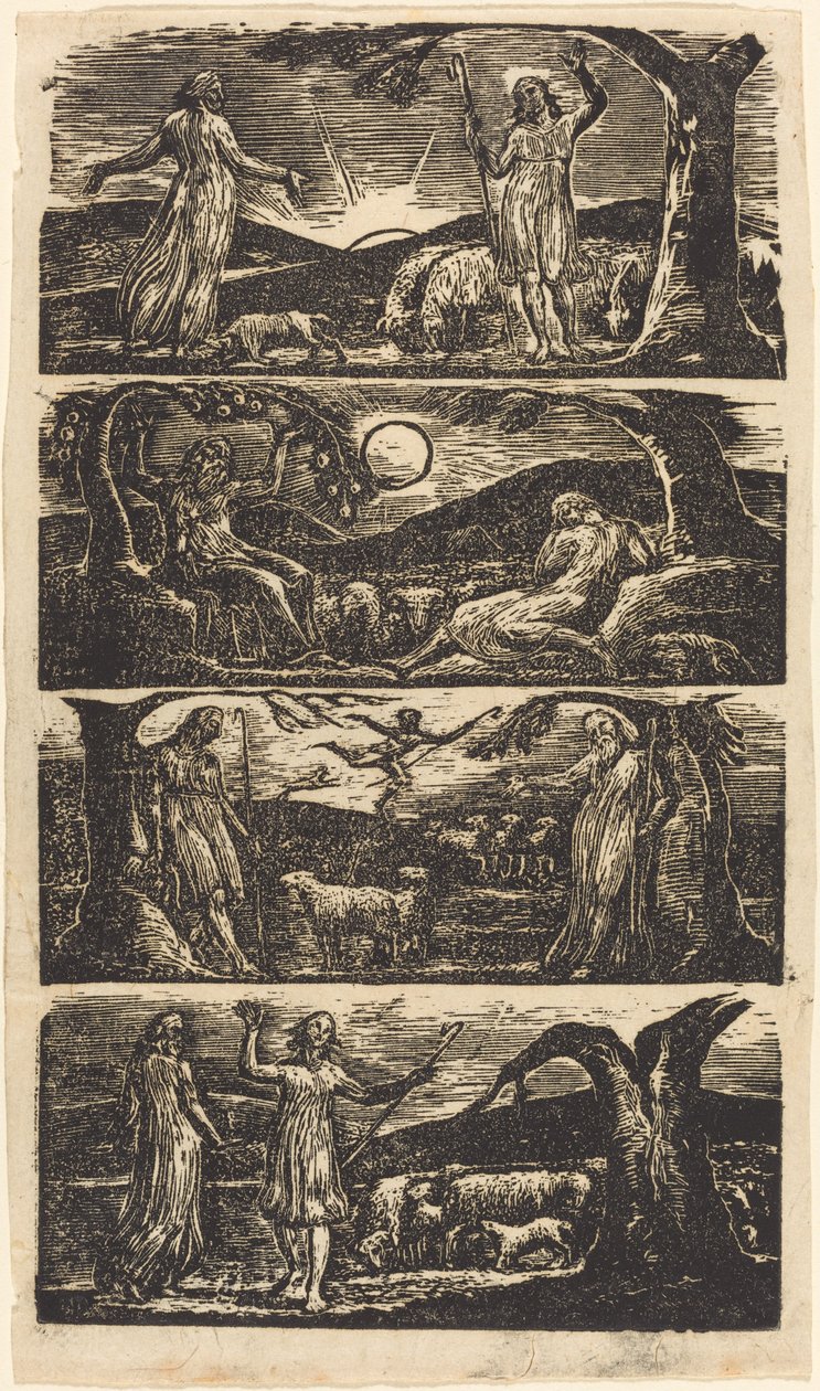 Pastoralene til Virgil av William Blake