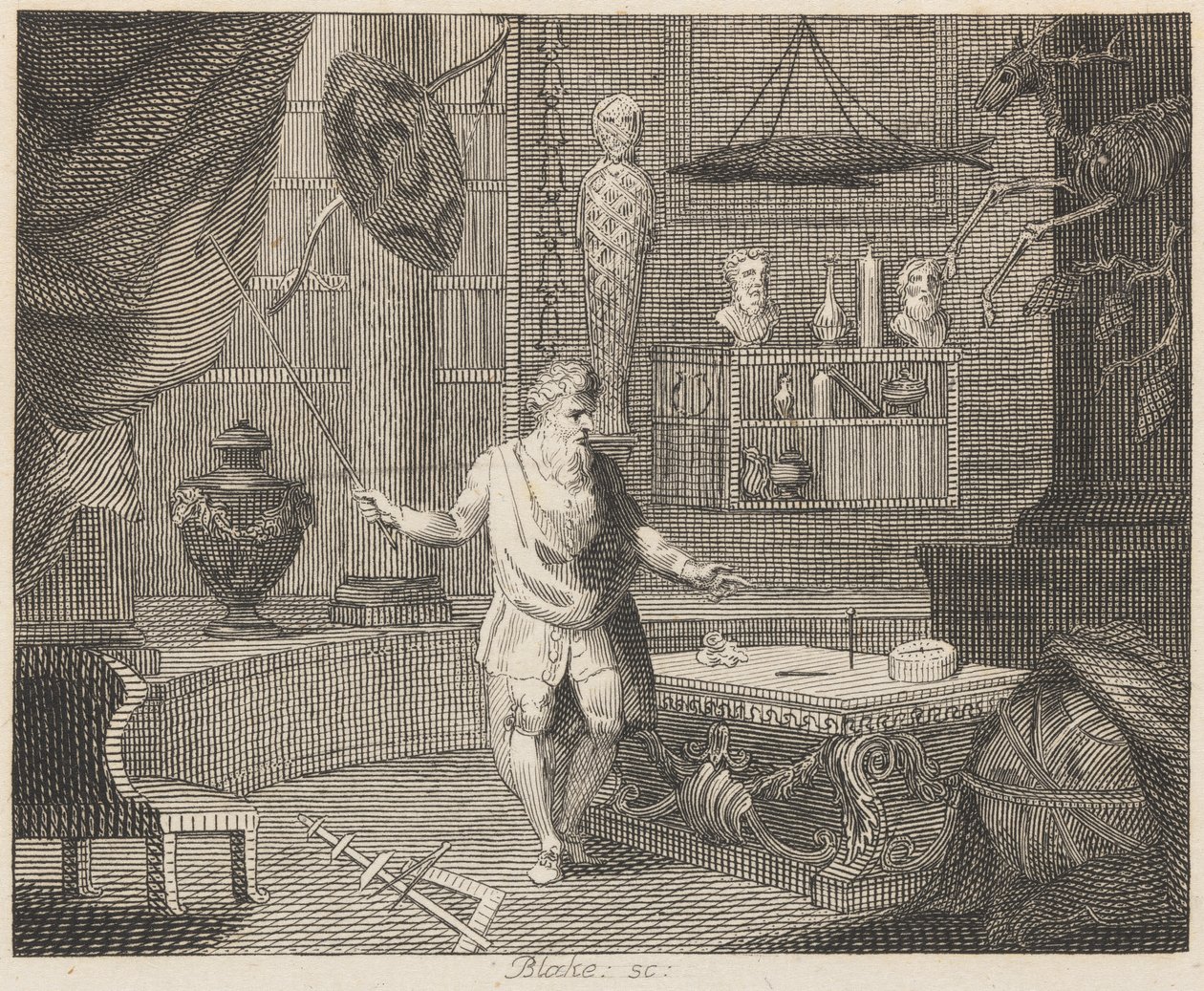 Pinnen og nålen av William Blake
