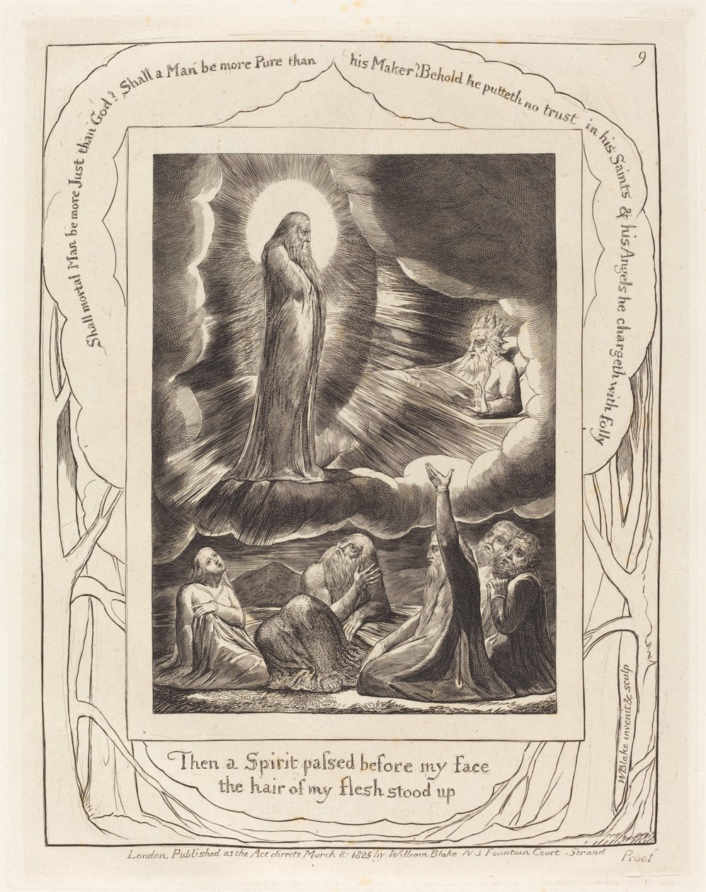 Visjonen til Elifas av William Blake