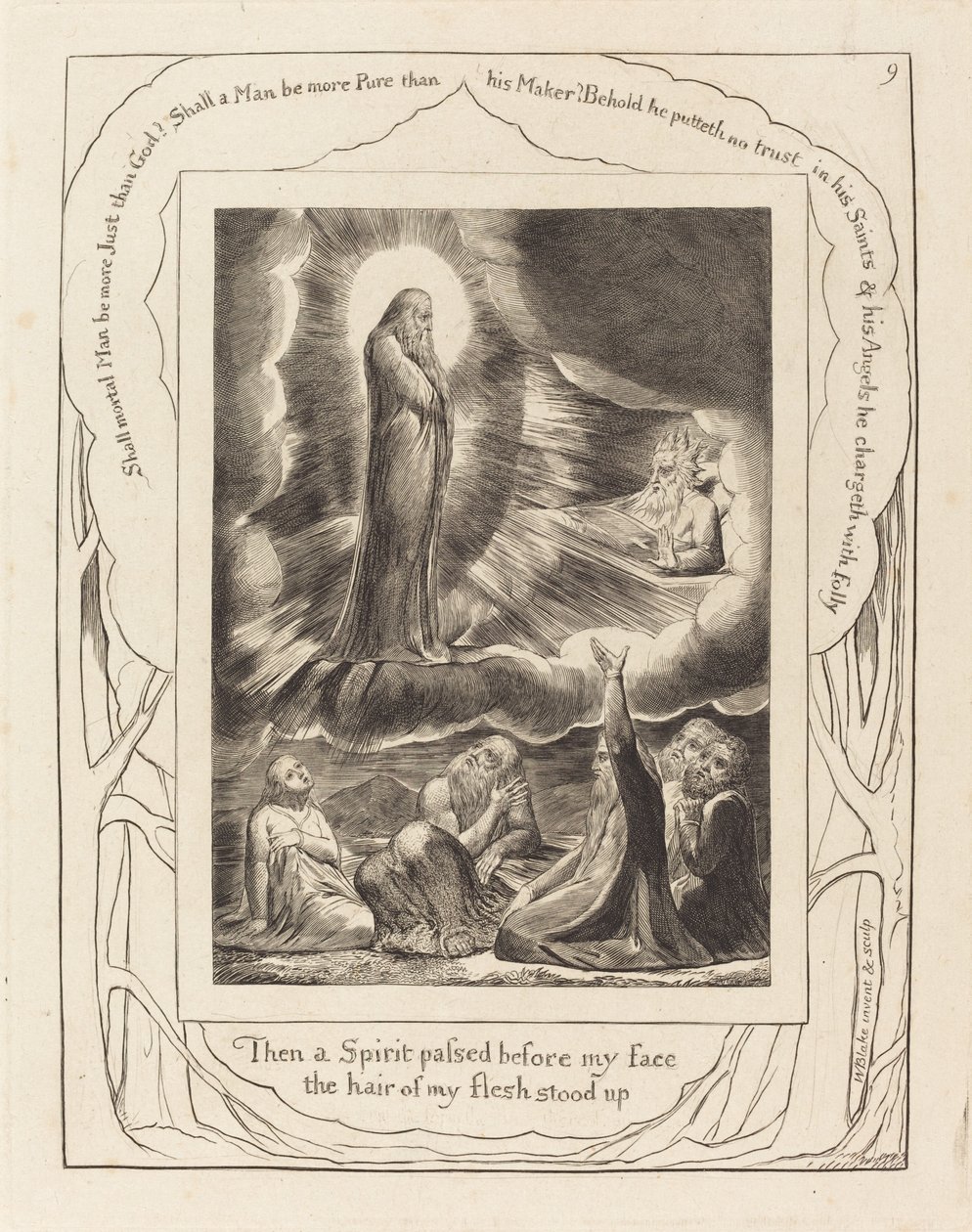 Visjonen til Elifas av William Blake