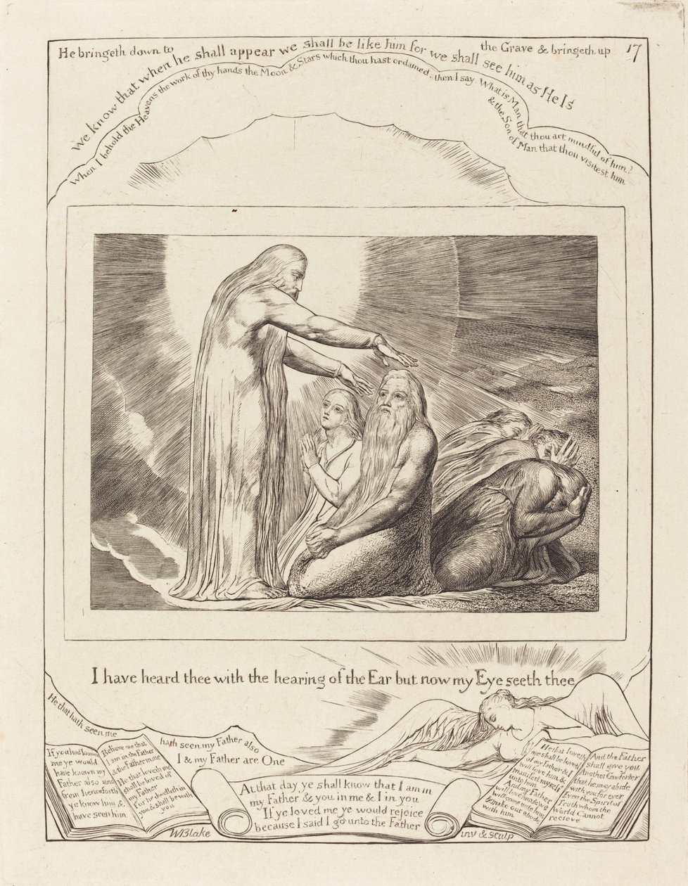 Guds syn, 1825. av William Blake