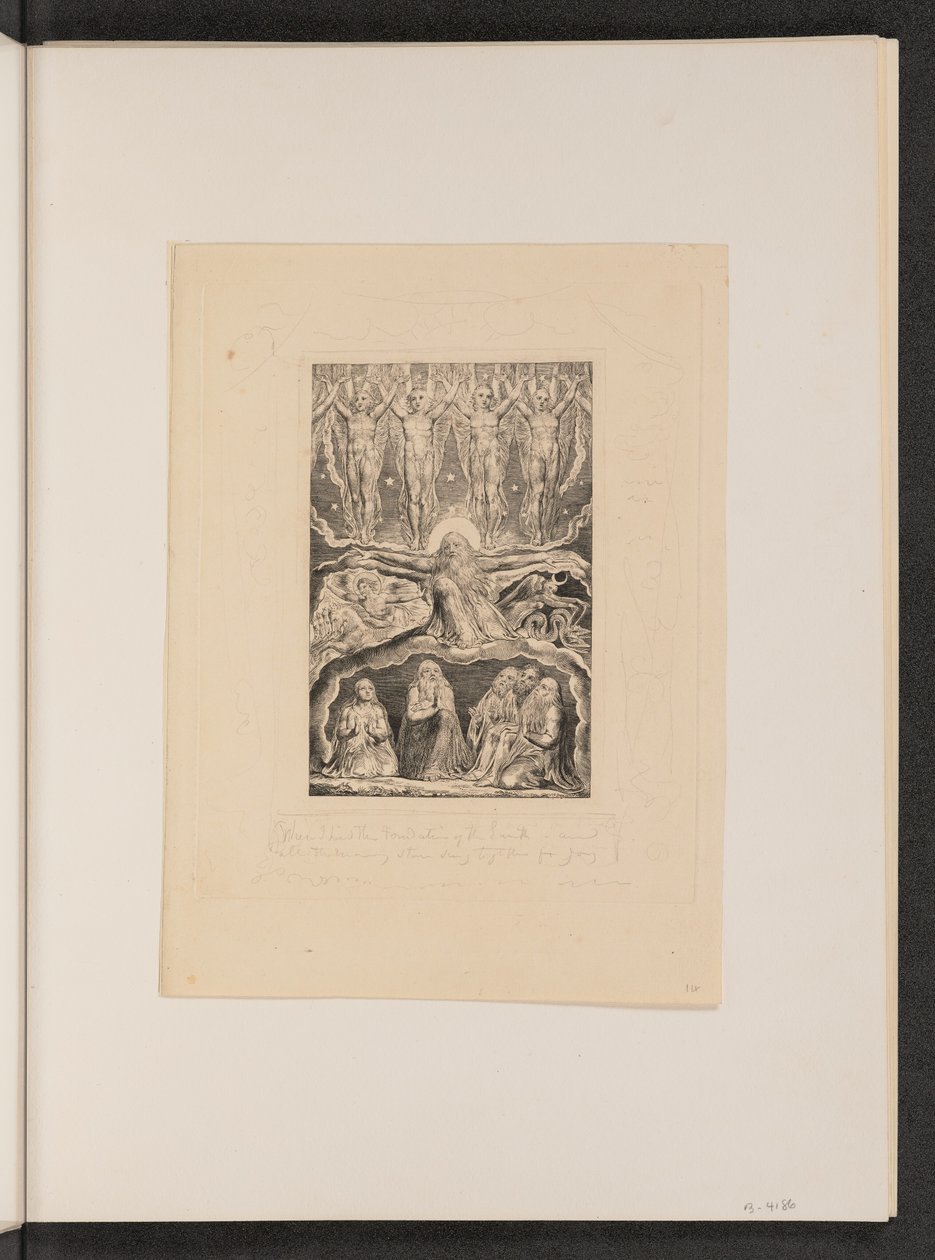Da morgenstjernene sang sammen av William Blake