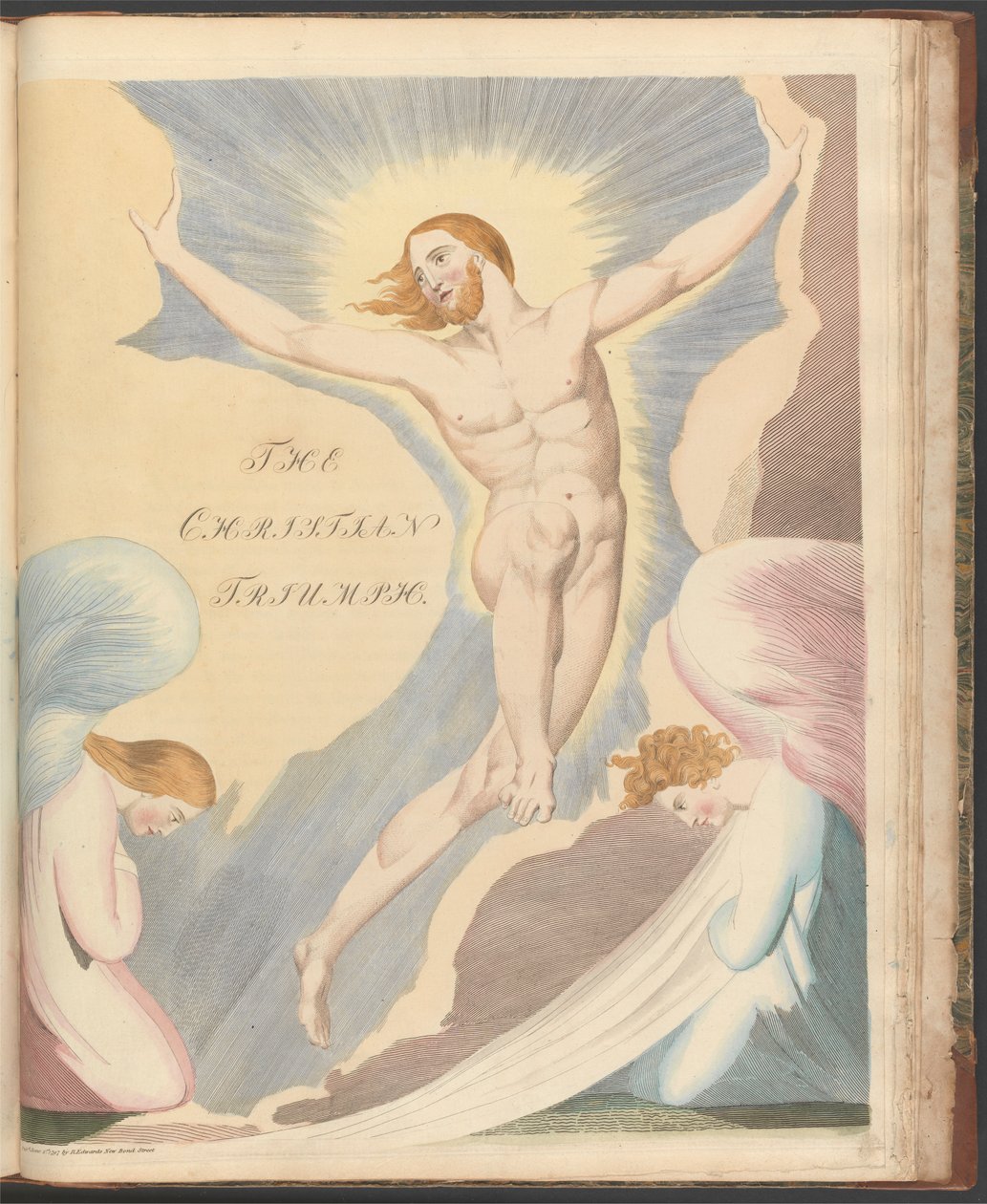 Youngs natttanker, side 65, natt den fjerde, "Den kristne triumf." av William Blake