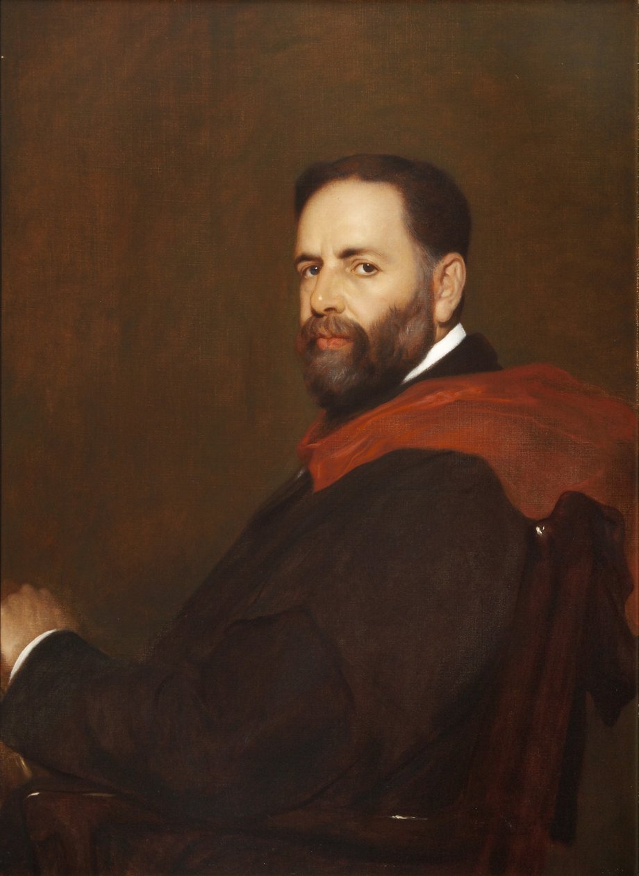 Sir Thomas Herbert Warren, president for Magdalen College av William Blake Richmond
