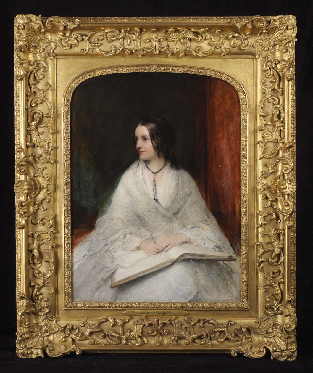 Portrett av Jane Fortescue Seymour, Mrs Coleridge, ca. 1862 av William Boxall