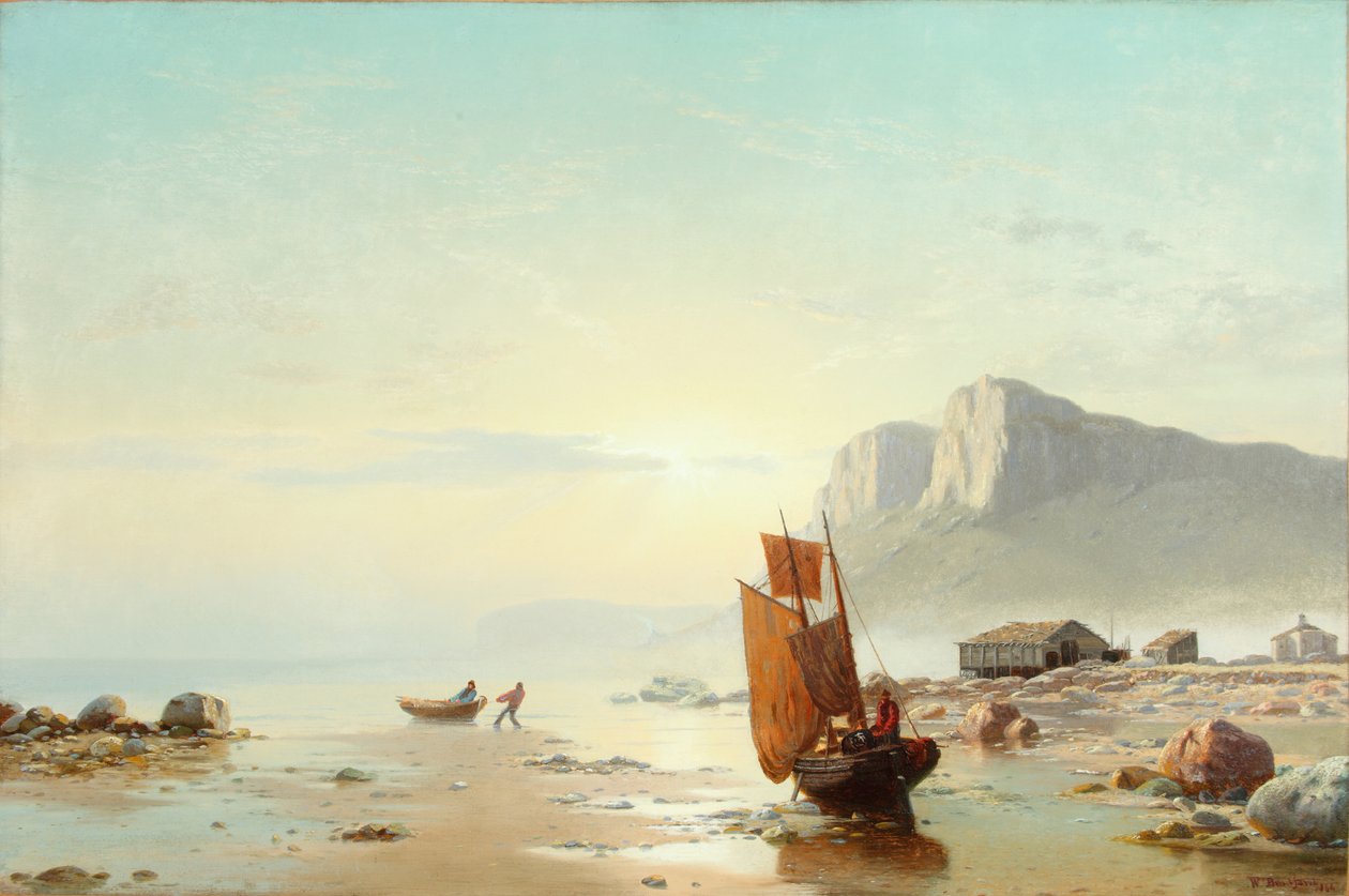 Kysten av Labrador, 1866 av William Bradford