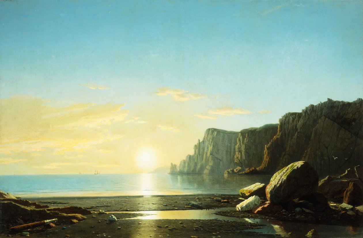 Utenfor kysten av Labrador, 1862 av William Bradford