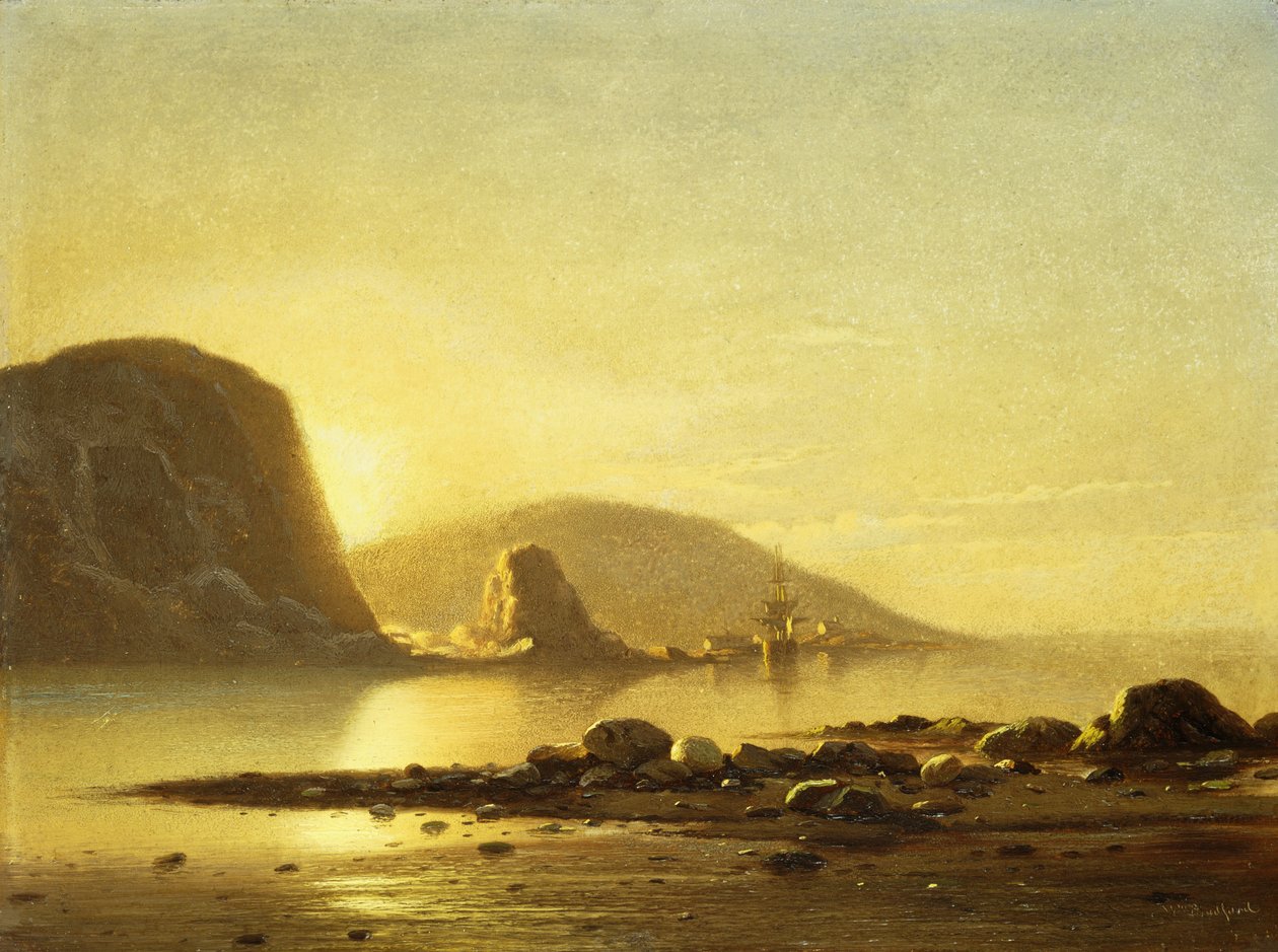 Sunrise Cove, av William Bradford