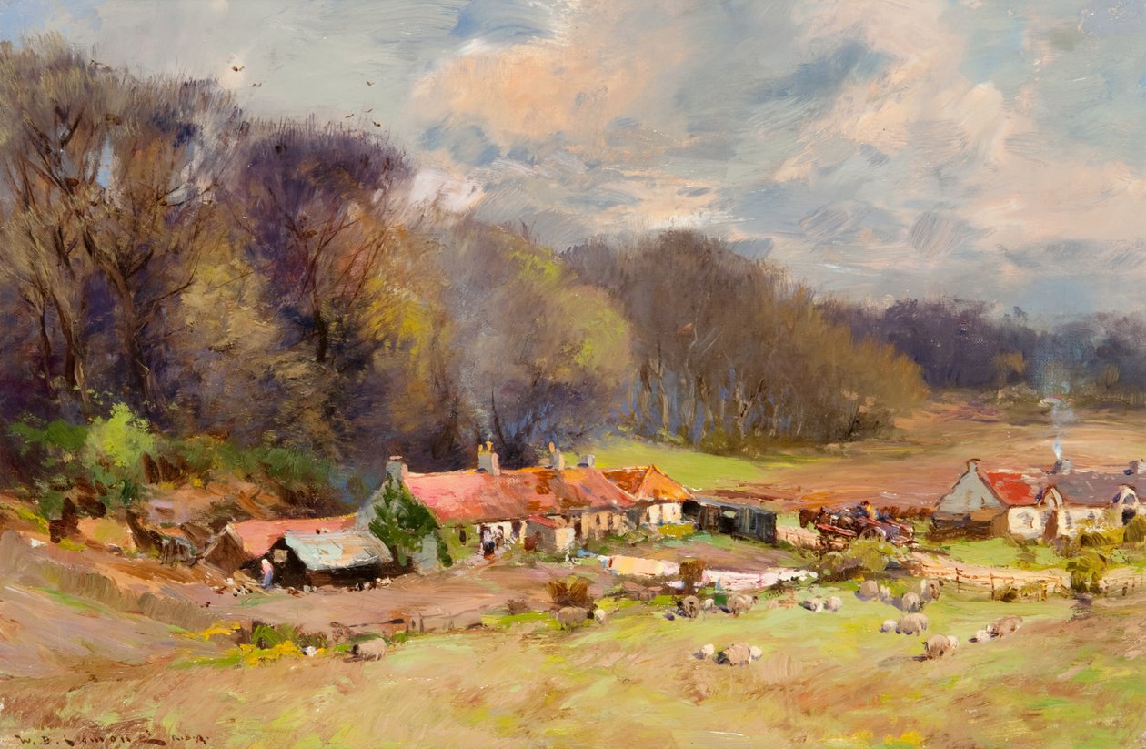 Bog Earn, Fife [eller Fife Scene] av William Bradley Lamond