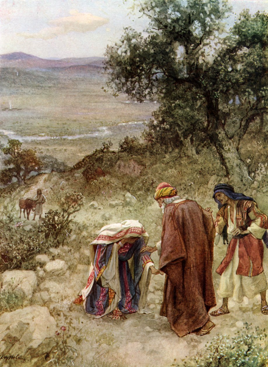 Elisja og den sunnimittiske kvinnen - Bibelen av William Brassey Hole