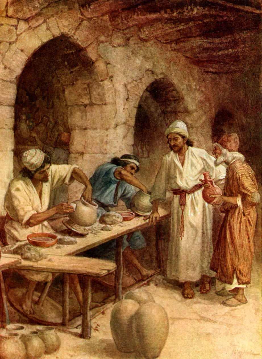 Jeremia og pottemakeren - Bibelen av William Brassey Hole