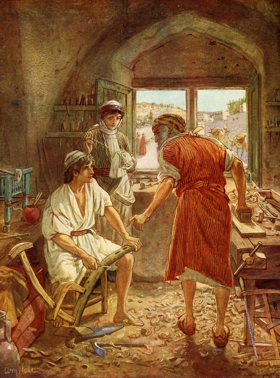Jesus som ung mann - Bibelen av William Brassey Hole