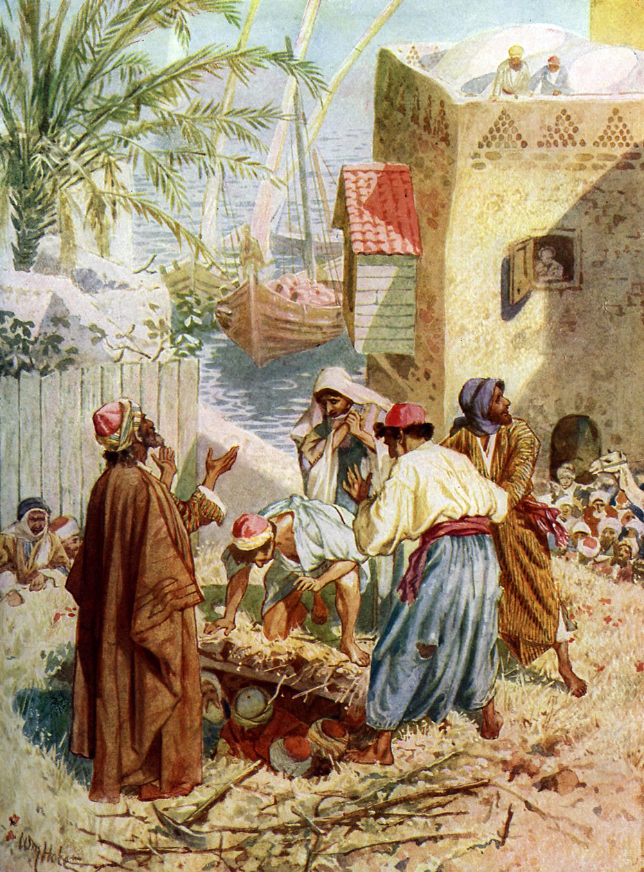Jesus helbreder en lam mann - Bibelen av William Brassey Hole