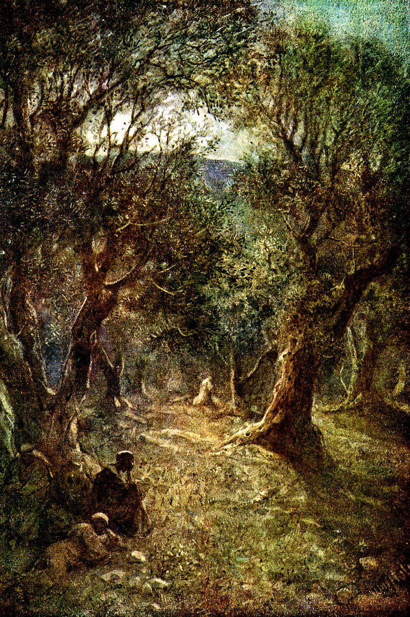 Jesus ber i Getsemane - Bibelen av William Brassey Hole