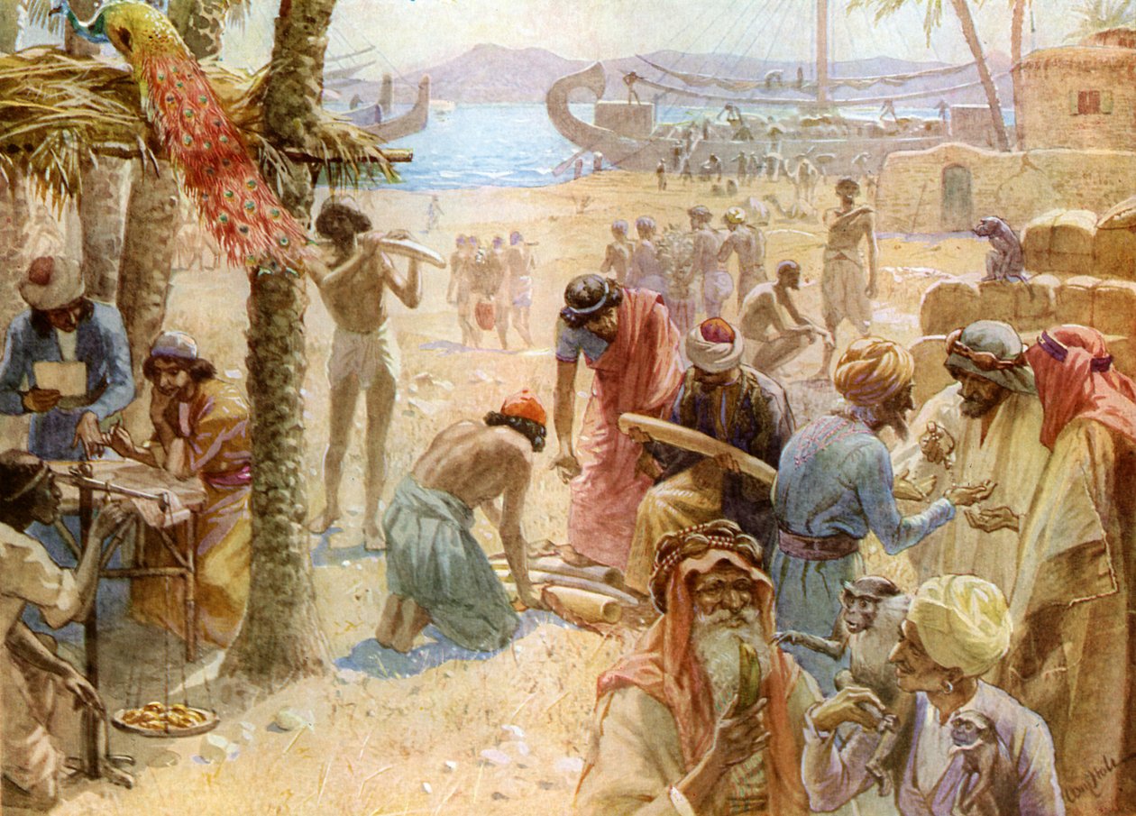 Handelen til kong Salomo - Bibelen av William Brassey Hole