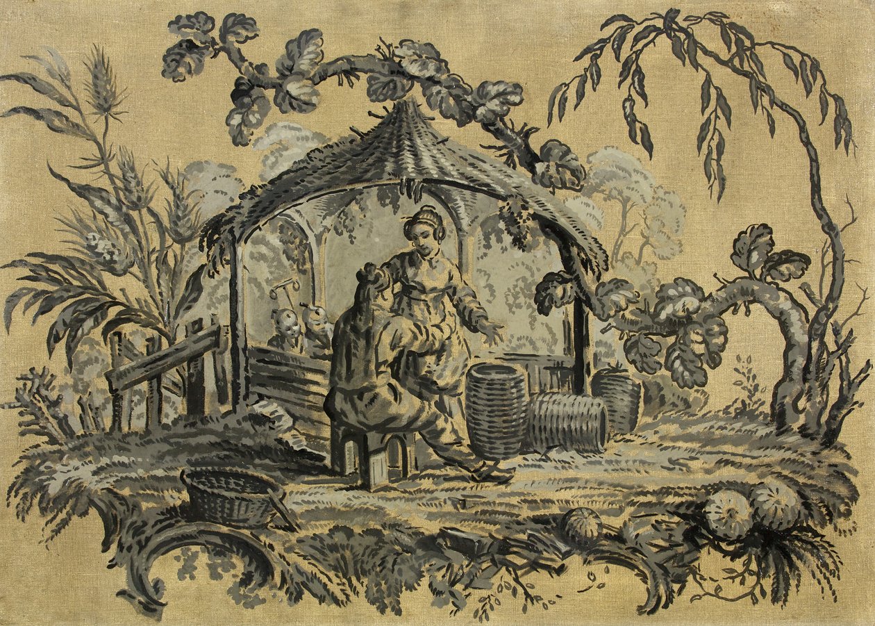 Chinoiserie (olje på lerret) av William Bruce Ellis Ranken