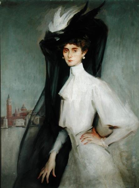 Olga Alberta, Barones de Meyer (olje på lerret) av William Bruce Ellis Ranken