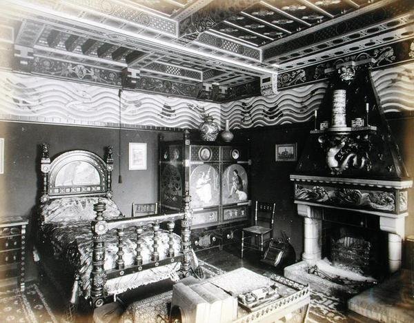 Soverommet til William Burges (bilde) av William Burges