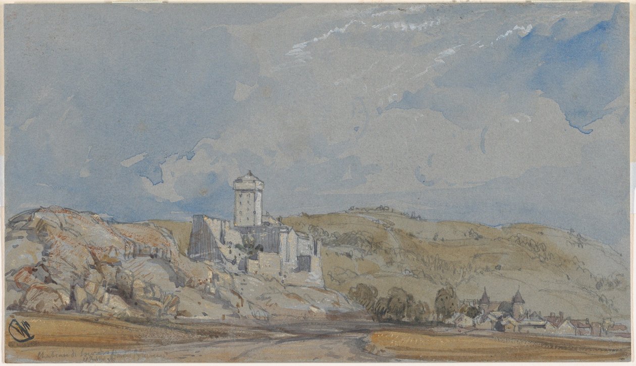 Lourdes slott av William Callow