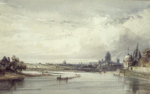 Fjernsyn over Paris av William Callow