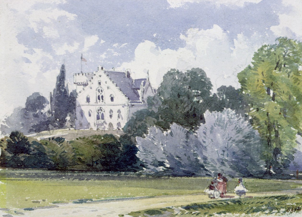 Suvenirer fra Rosenau, fødestedet til HKH Prinsgemalen, ektemannen til dronning Victoria av William Callow