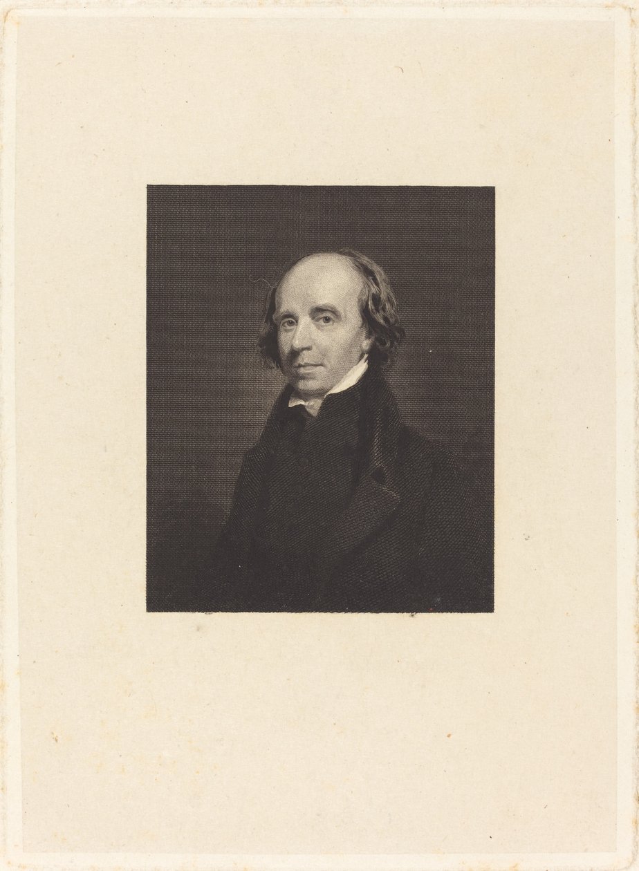 John Flaxman av William Camden Edwards possibly after John Jackson