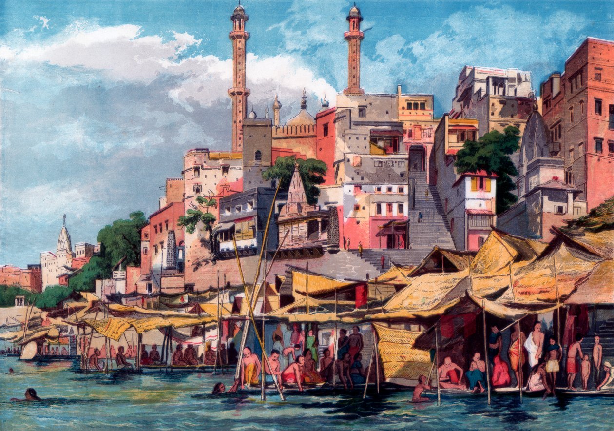 Benares, India, 1857. av William Carpenter