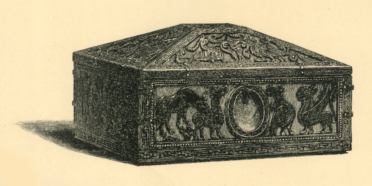 Kist, c1180-1200, 1881. av William Catley