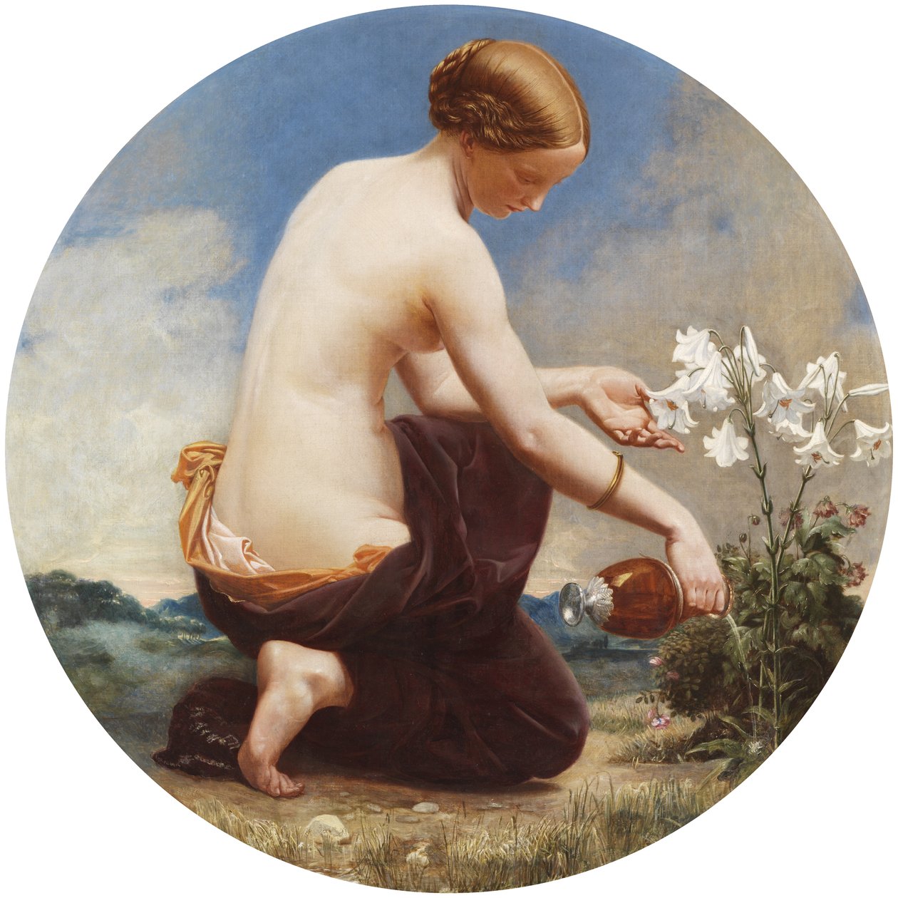Hope Cherishing the Drooping av William Cave Thomas