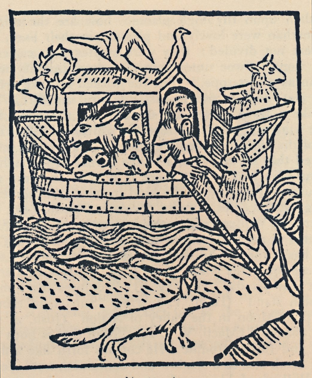 Noahs Ark, 1483, 1947 av William Caxton