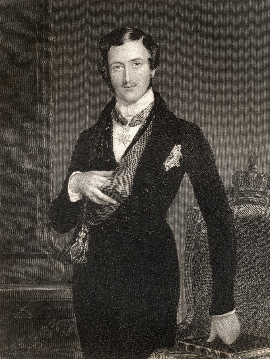 Albert Prince Consort of Great Britain, gravert av W. Holl, fra 